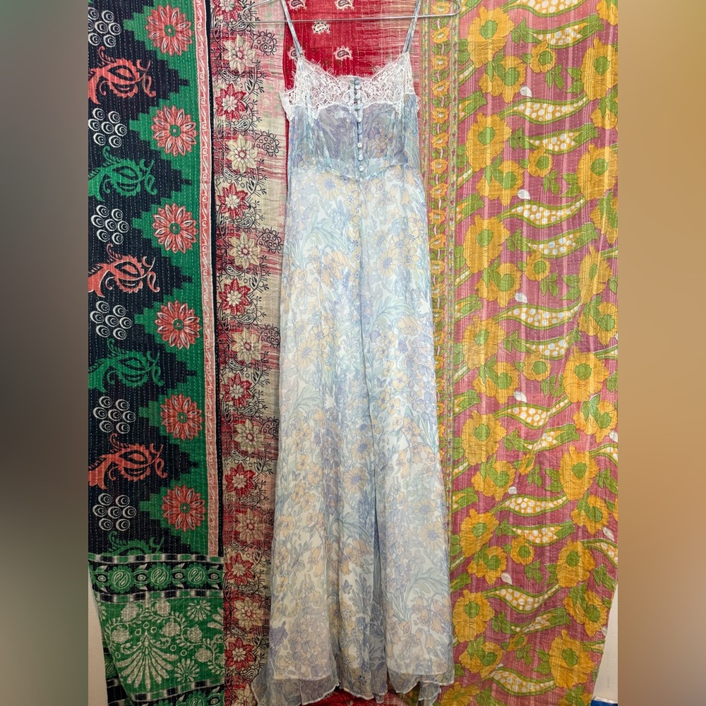 LoveShackFancy Lace Detail Dress